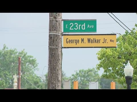 Linden community honors late George Walker Jr. with renamed street