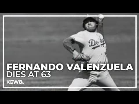 Fernando Valenzuela, legendary Mexican-born pitcher, dies at 63
