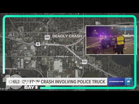 5-year-old dies in Polk County car crash