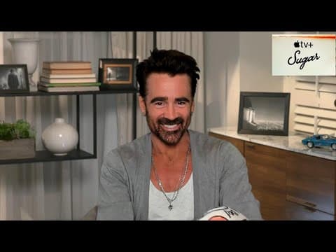 Colin Farrell interview on 'Sugar' plot twist, working with fellow Oscar nominees