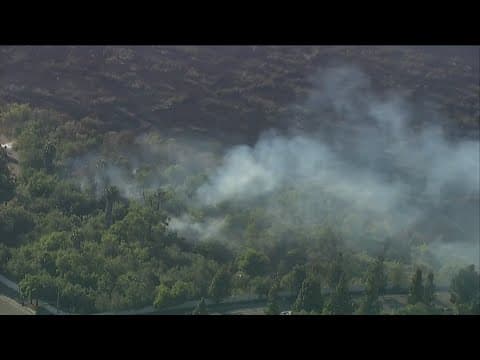 Oceanside fire at nature preserve sparks concerns over makeshift homeless encampment