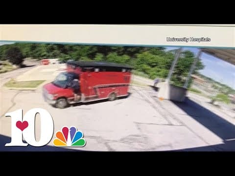 Paramedic literally jumps through window of ambulance to stop it from being stolen