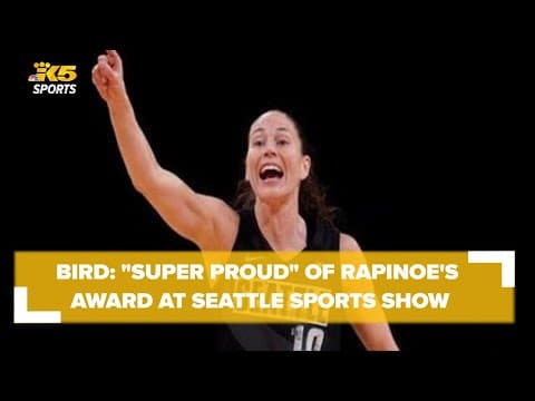 Sue Bird says she is 'super proud' of Rapinoe winning humanitarian award at Seattle sports awards sh