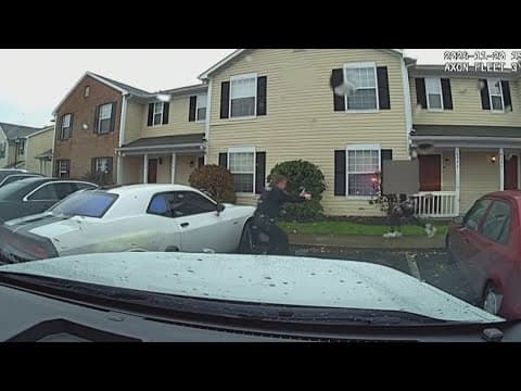 Bodycam video shows police fire shots at 16-year-old homicide suspect in northeast Columbus