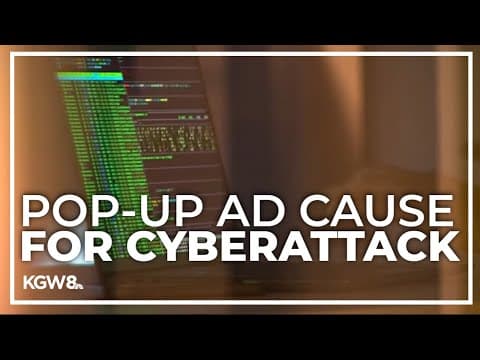 Pop-up ad blamed for Washington state cyberattack