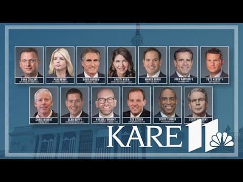 Trump's Cabinet picks are set for Senate hearings