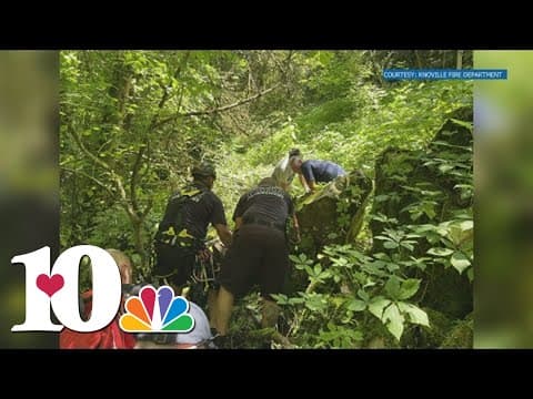 Knoxville Fire rescues 11-year-old boy after falling down a cliff at Urban Wilderness