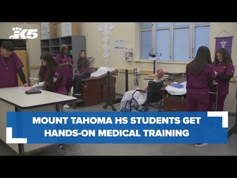 Teens get hands-on health care training