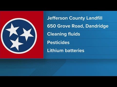 Hazardous waste collection this week in Jefferson County