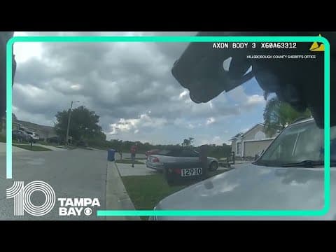 Hillsborough Co. body camera shows deputies deescalate incident with teen murder suspect