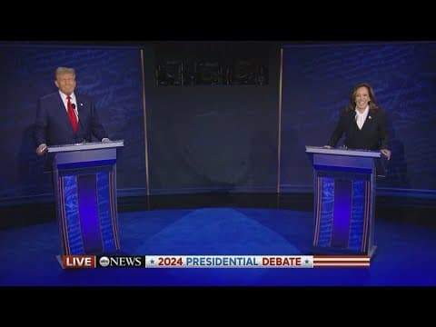 Harris and Trump face off in their first debate, centered around immigration, track record