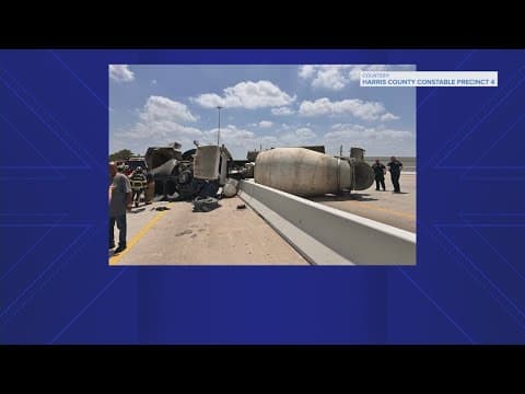 Hardy Toll Road reopens after being closed in both directions following major wreck, planned closure