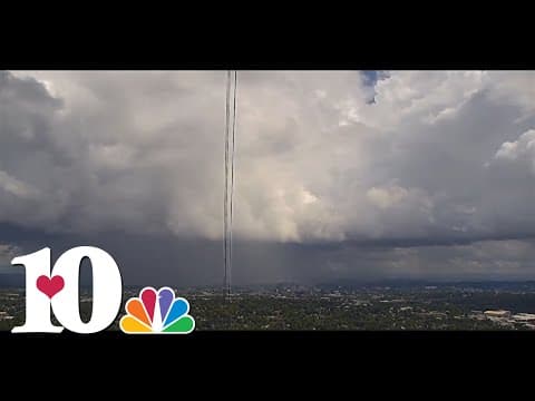 Time-lapse of storm clouds rolling through East Tennessee