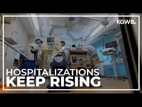 Oregon COVID cases keep climbing past predicted peak