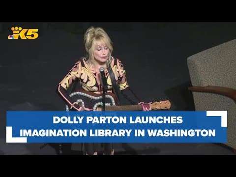 Hello, Dolly! Parton launches Imagination Library in Washington
