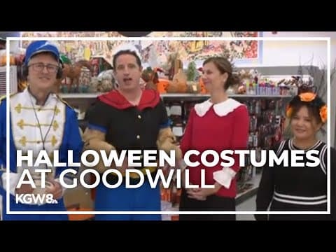 Goodwill hunting for Halloween costumes