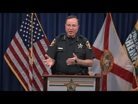 Sheriff Grady Judd discusses undercover investigation that led to 255 arrests