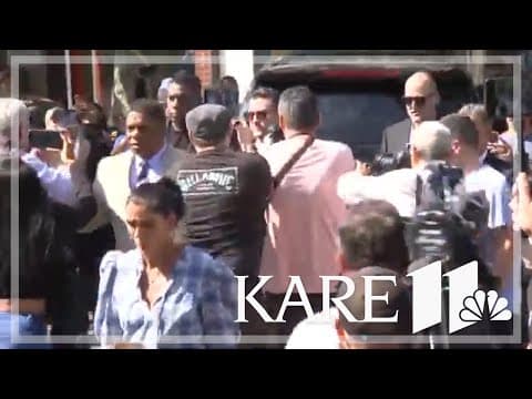 Justin Timberlake arrives at a New York courthouse for DUI hearing