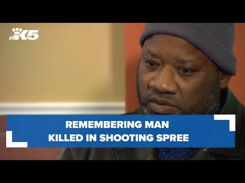 Remembering man killed in shooting spree