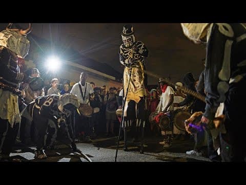 Mardi Gras 2023: North Side Skull & Bone Gang wakes up New Orleans