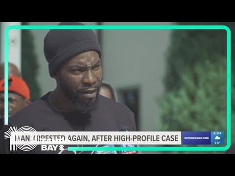 Lakeland Police: Man violently arrested in 2022 is arrested again by same officer