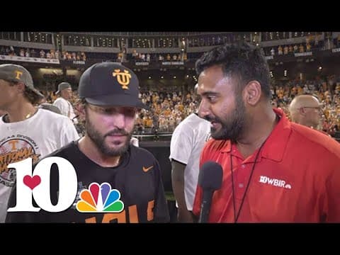 Tony Vitello speaks after Vols win CWS National Championship