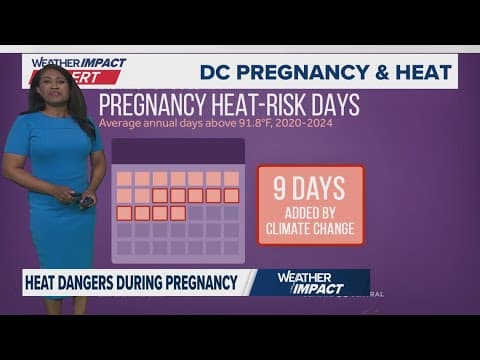 Heat brings additional risks for pregnant women