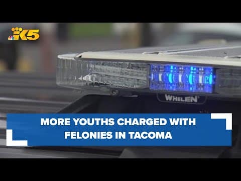 More youths charged with felonies in 2022 in Tacoma, according to Pierce County data