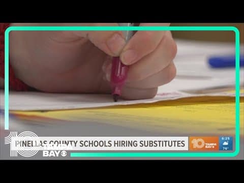 Happening Today: Pinellas FEMA centers closing, schools hiring substitute teachers