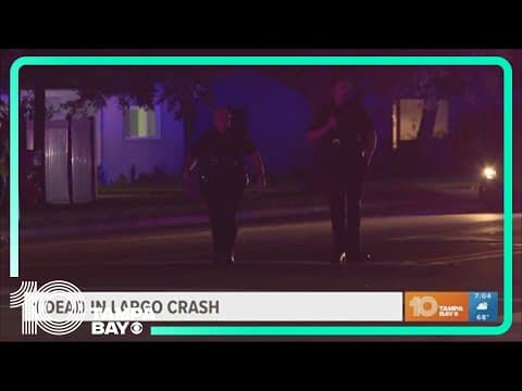 Woman dead, child in critical condition after crash in Largo