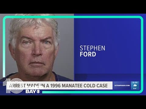 Manatee County deputies arrest man in nearly 28-year-old cold case