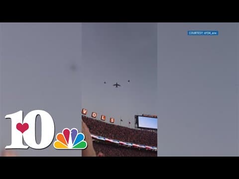 134th Air Refueling Wing to fly over Neyland Stadium during last Vols home game