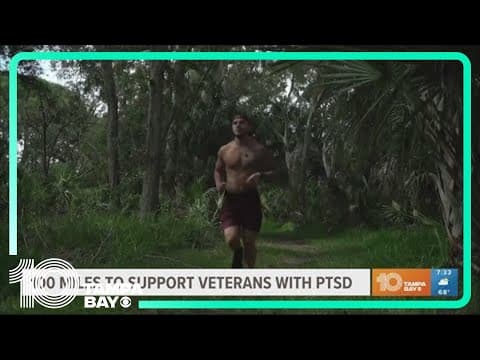 100 miles to support veterans with PTSD