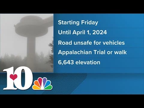Clingmans Dome Road to close for the winter