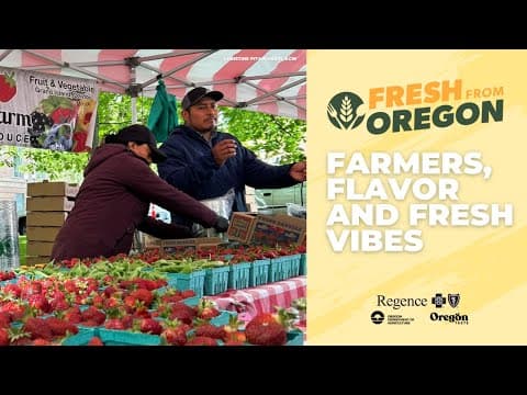 Finding joy and supporting local businesses at the Portland Farmers Market