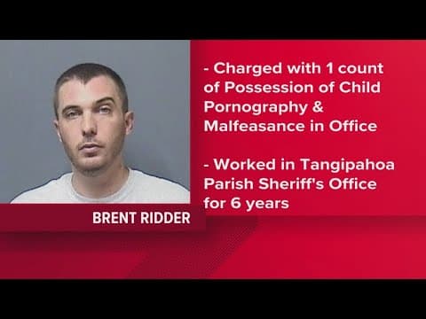Tangipahoa Parish Sheriff’s Deputy arrested in child pornography investigation