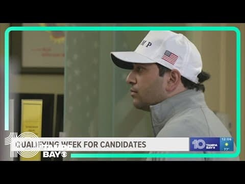Qualifying week for congressional candidates