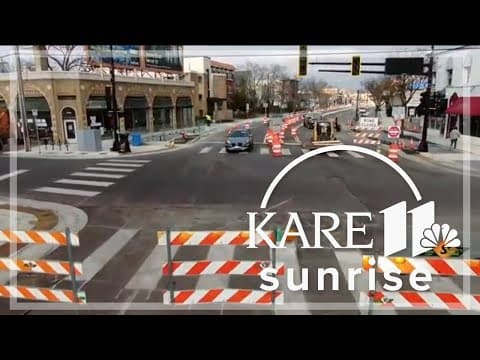 Minneapolis crews finish phase one of Hennepin Avenue construction in Uptown