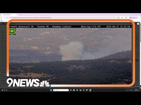 Mandatory evacuations ordered for wildfire in Larimer County