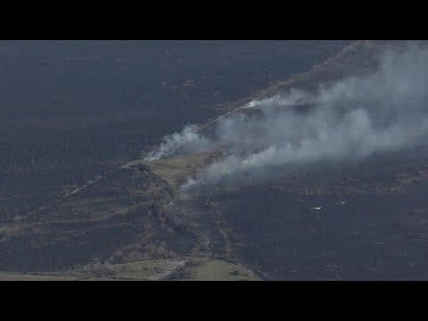 Controlled burn in Brazoria County produces smoke plume seen for miles