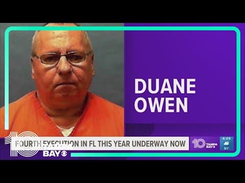 Florida executes man convicted of 1984 murders, rapes while children slept nearby