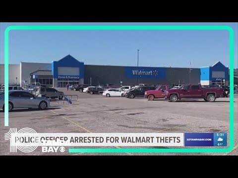 Former Haines City police officer accused of shoplifting at Walmart