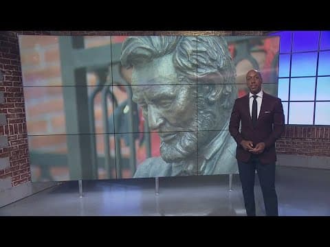 New statue of Abraham Lincoln unveiled at the African American museum