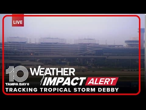 Delays, cancellations pile up at Tampa Bay-area airports due to Hurricane Debby