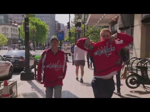 Washington Capitals host game 3 tonight in the NHL playoffs