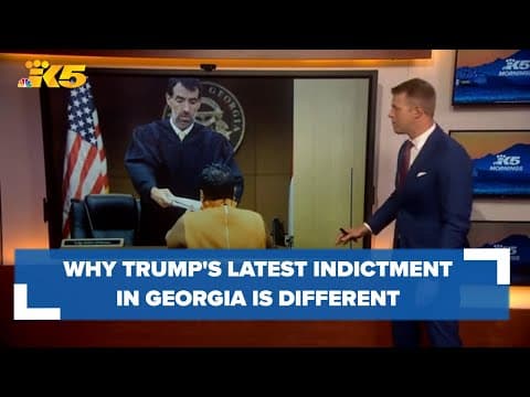 Why Trump's 2020 election interference case in Georgia is different than previous indictments