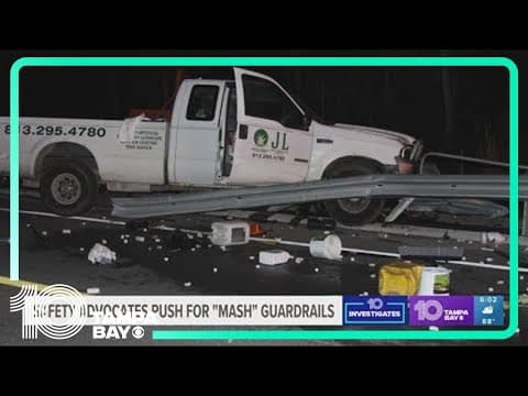 'It's shocking': Plant City man impaled by a guardrail while going 45 mph