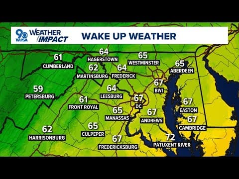 DMV Morning Forecast: Sept. 2, 2024 | Beautiful Labor Day
