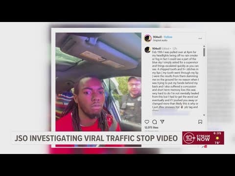 Viral video shows JSO officer break car window, punch driver in head during February traffic stop