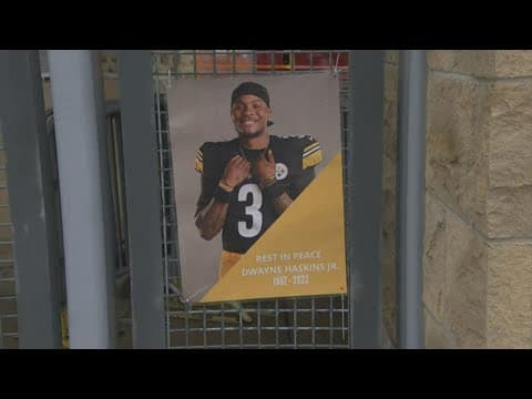 Dwayne Haskins memorial in Pittsburgh grows ahead of funeral service